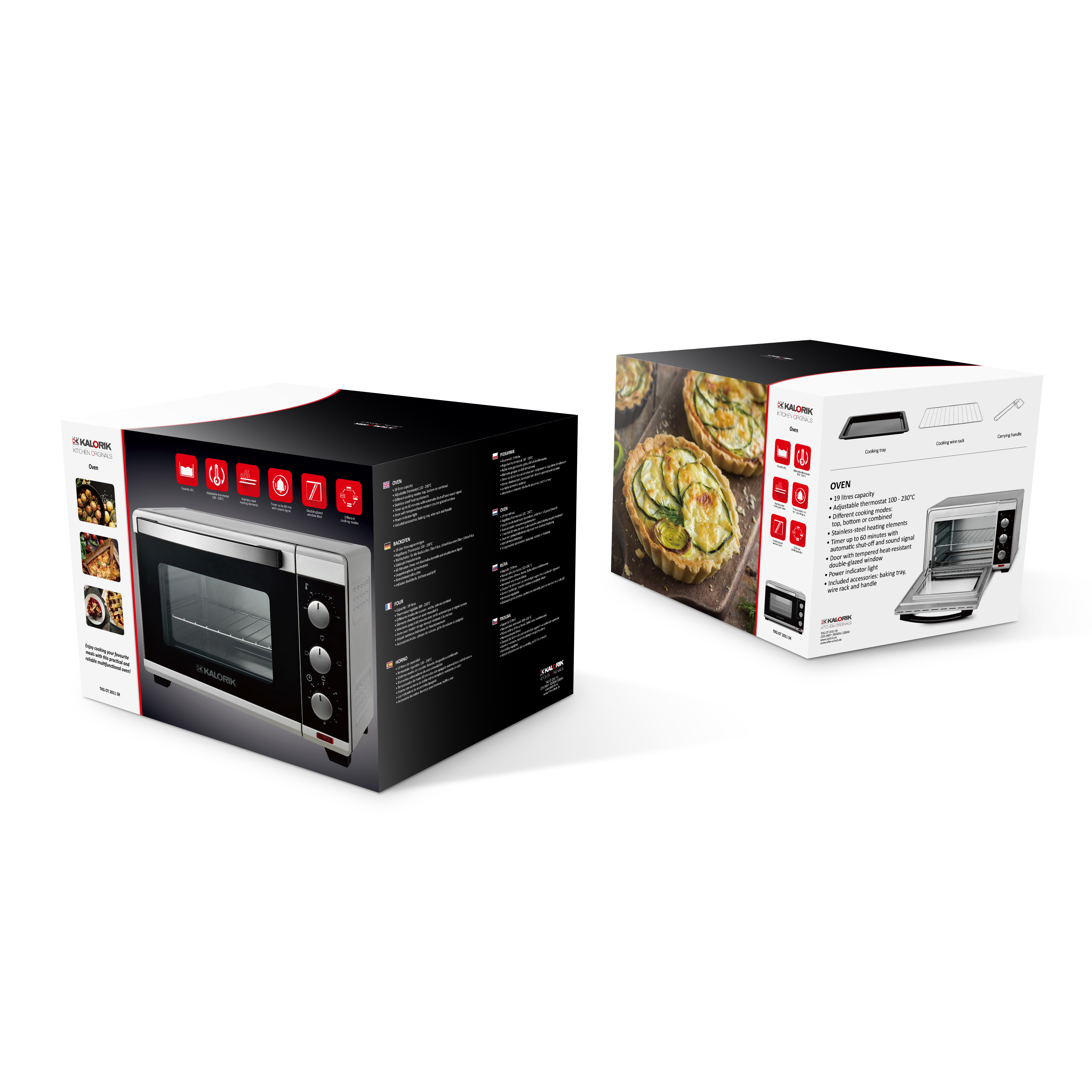 Backofen 19 Liter TKG OT 2011 SR